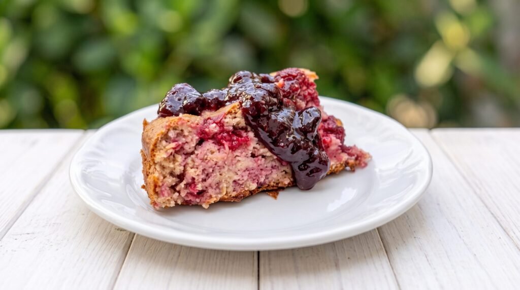 Bolo de amora fit