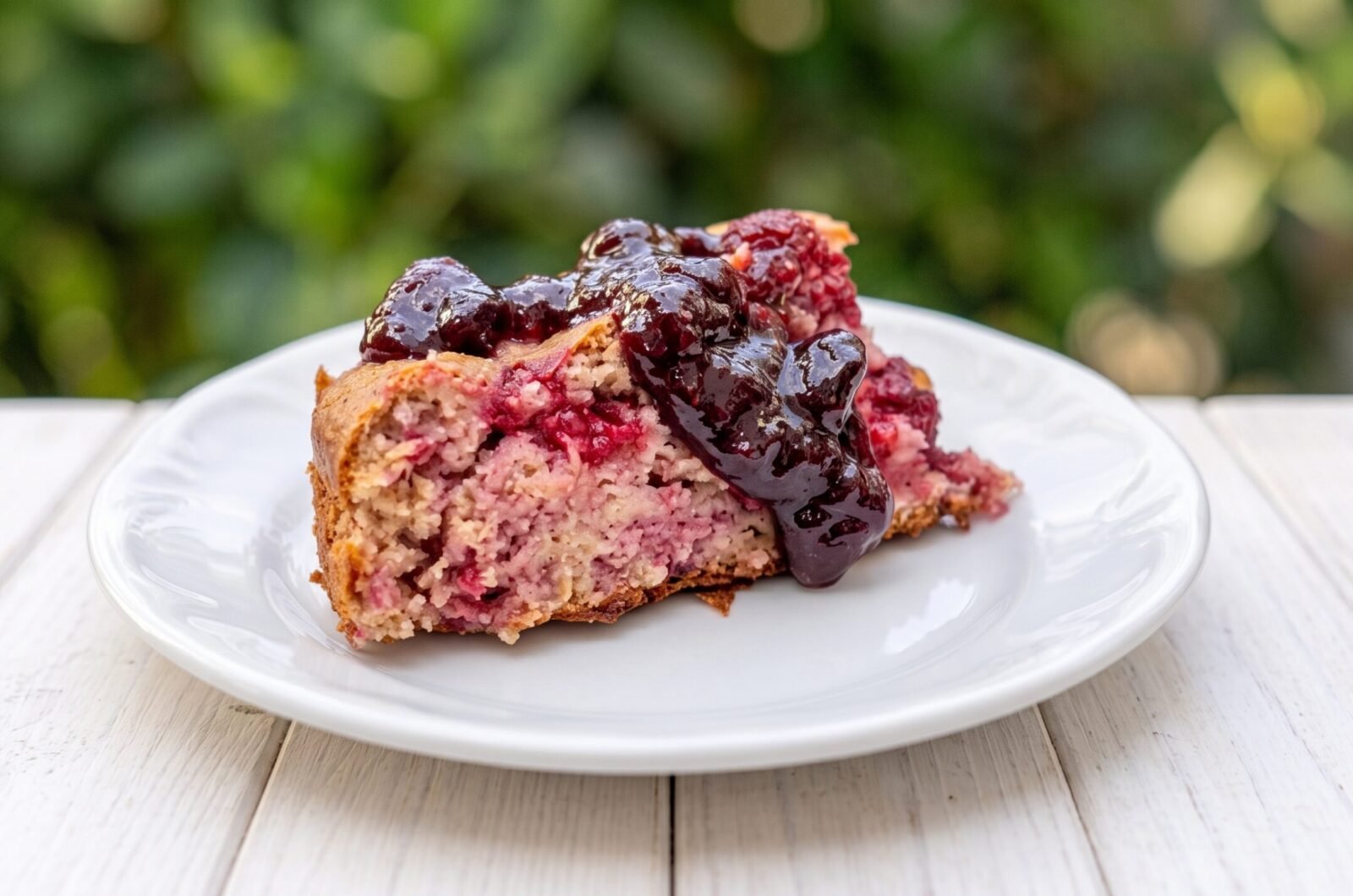 Bolo de amora fit