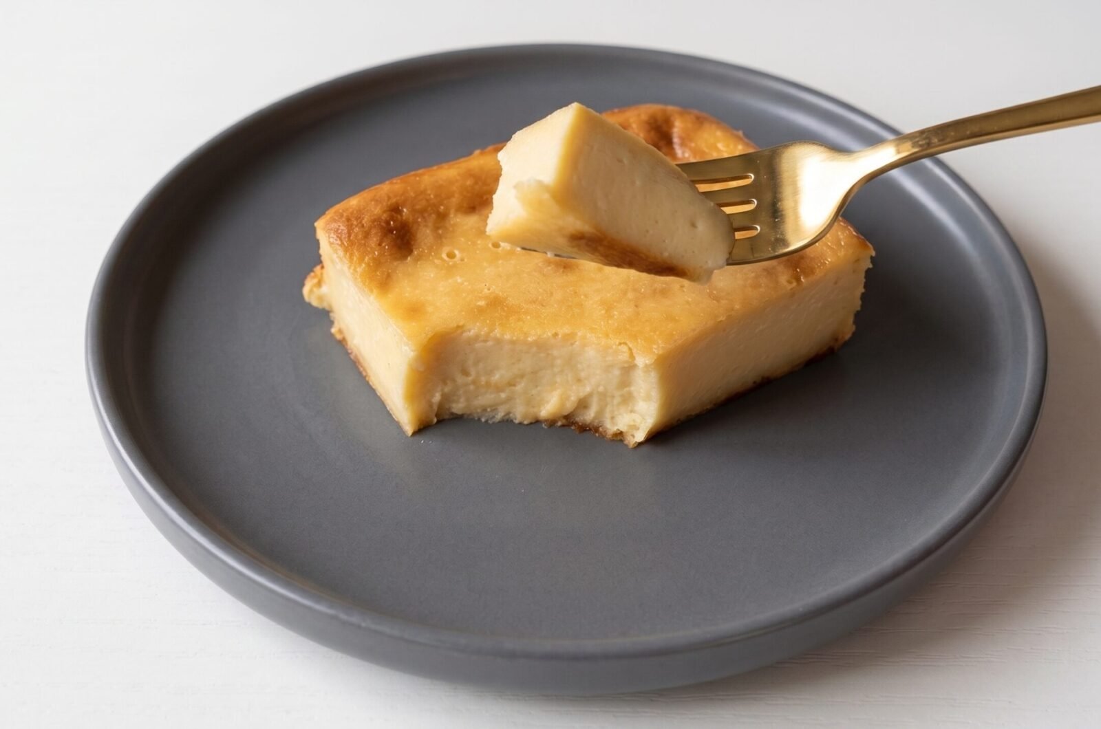 Bolo de batada doce, com textura irresistível