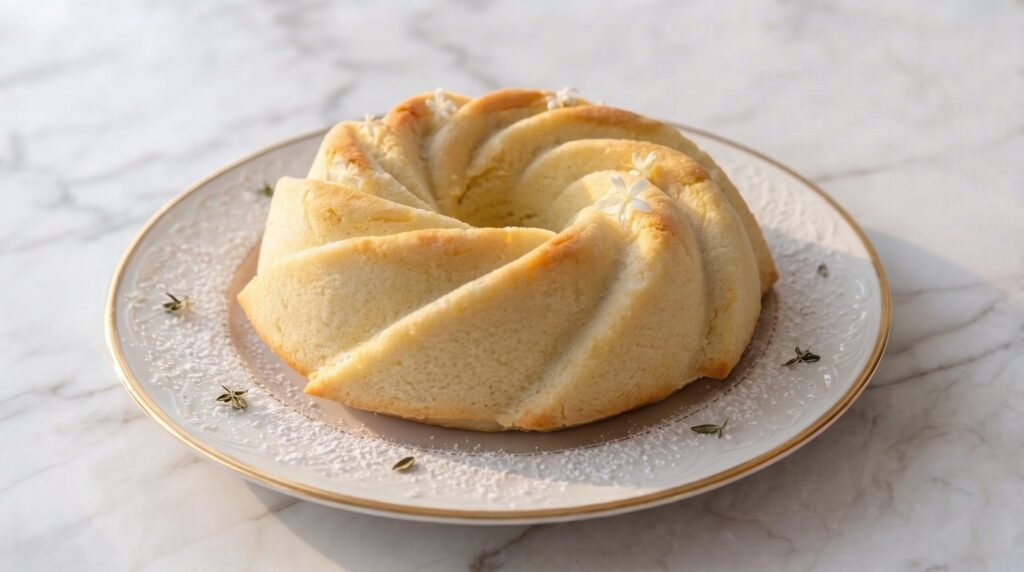 Bolo de baunilha