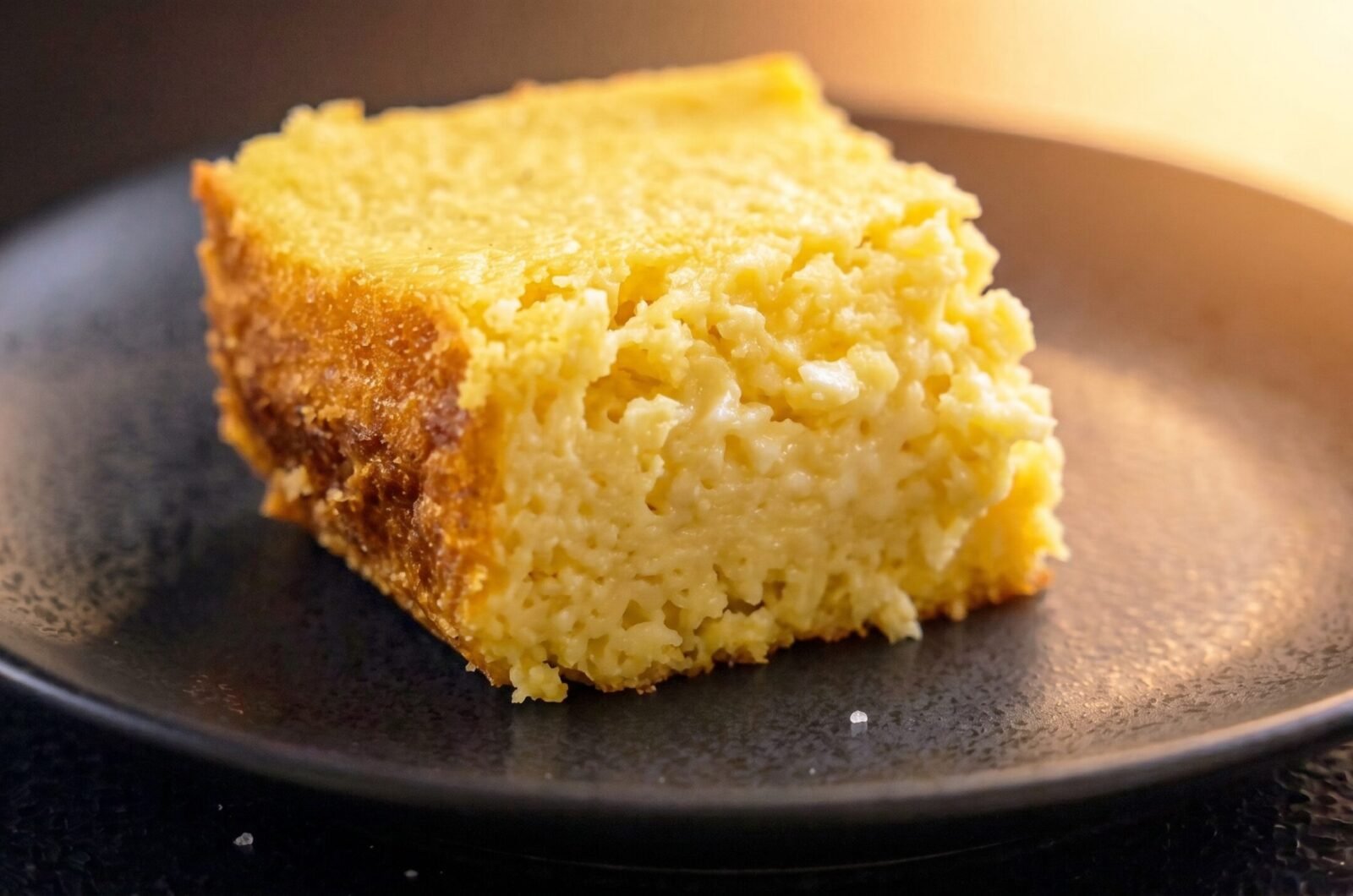 Bolo de milho cremoso sem leite condensado