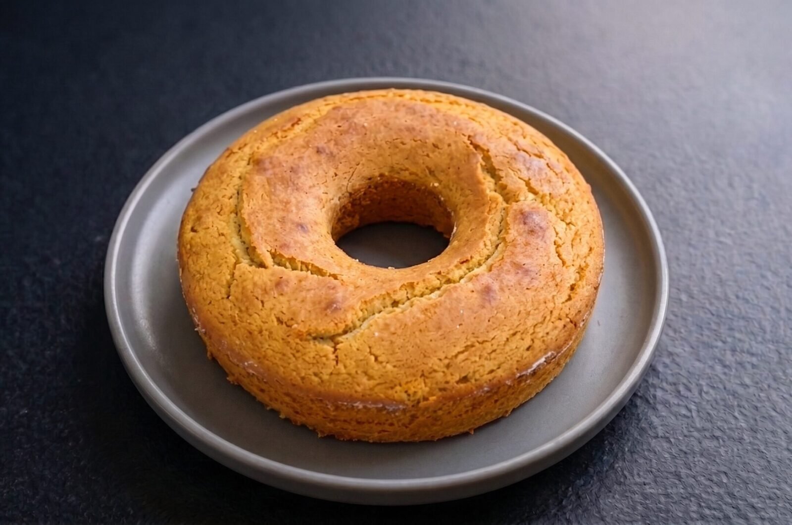Bolo de ovos sem leite saudável
