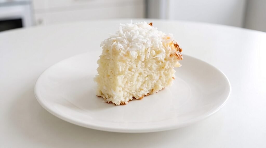 Bolo gelado de coco fit