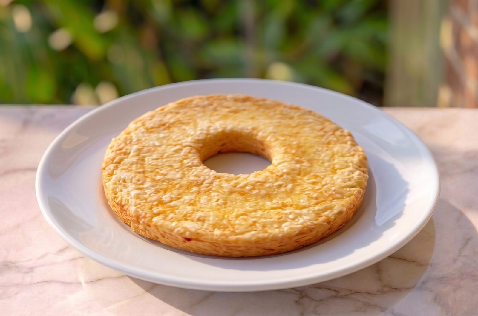 Bolo pão de queijo fit