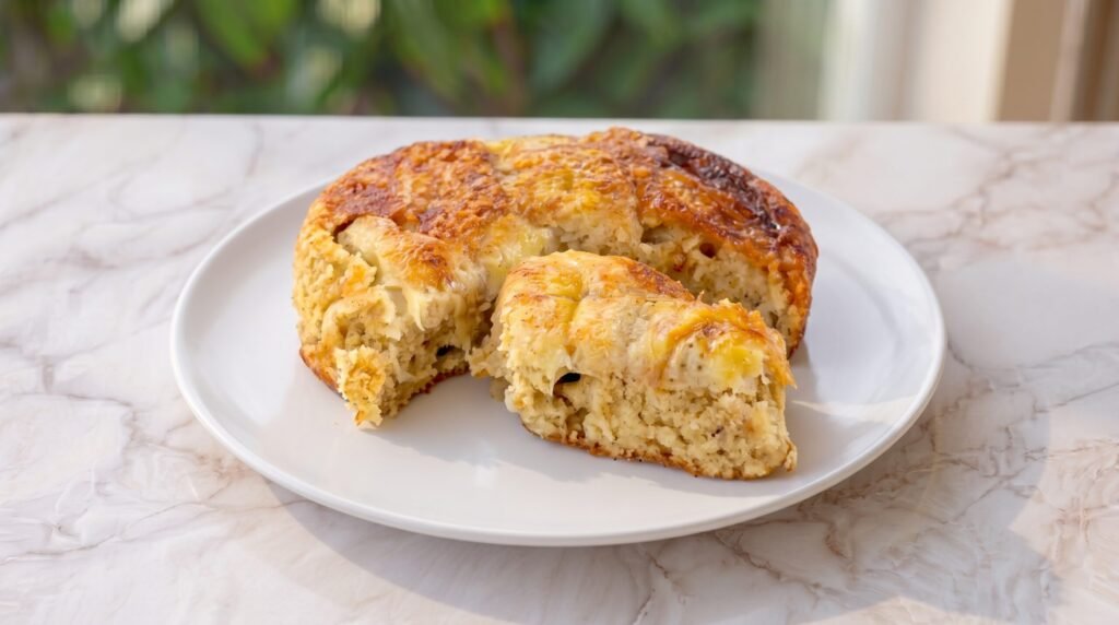 Como fazer bolo de banana caramelizado