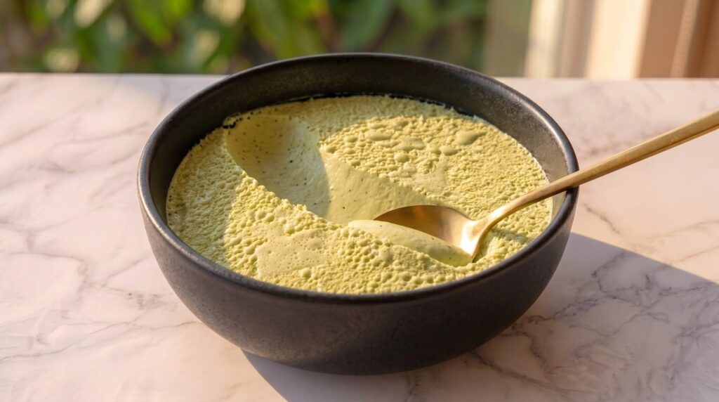 Mousse de pistache