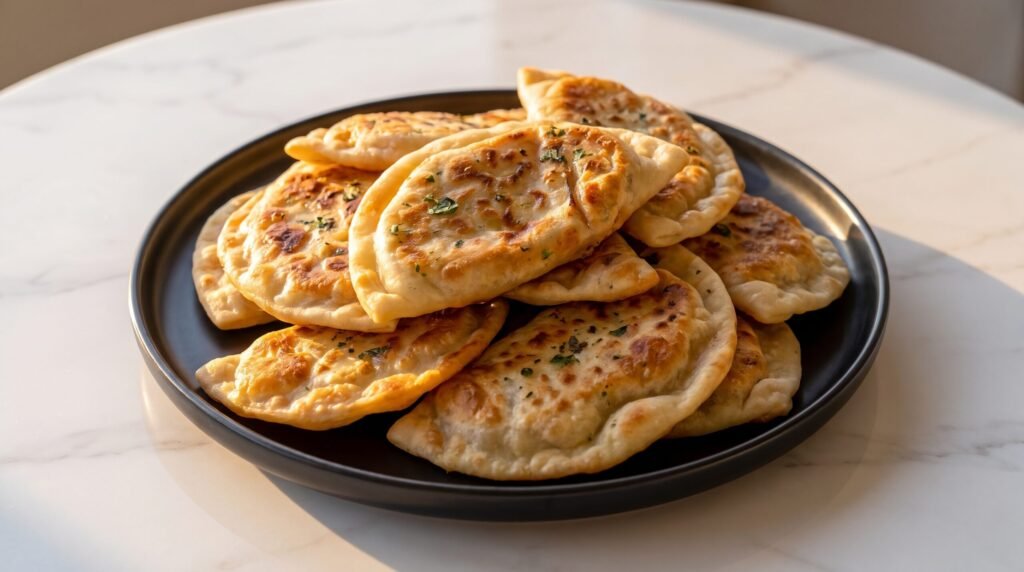 Panqueca de frango cremoso