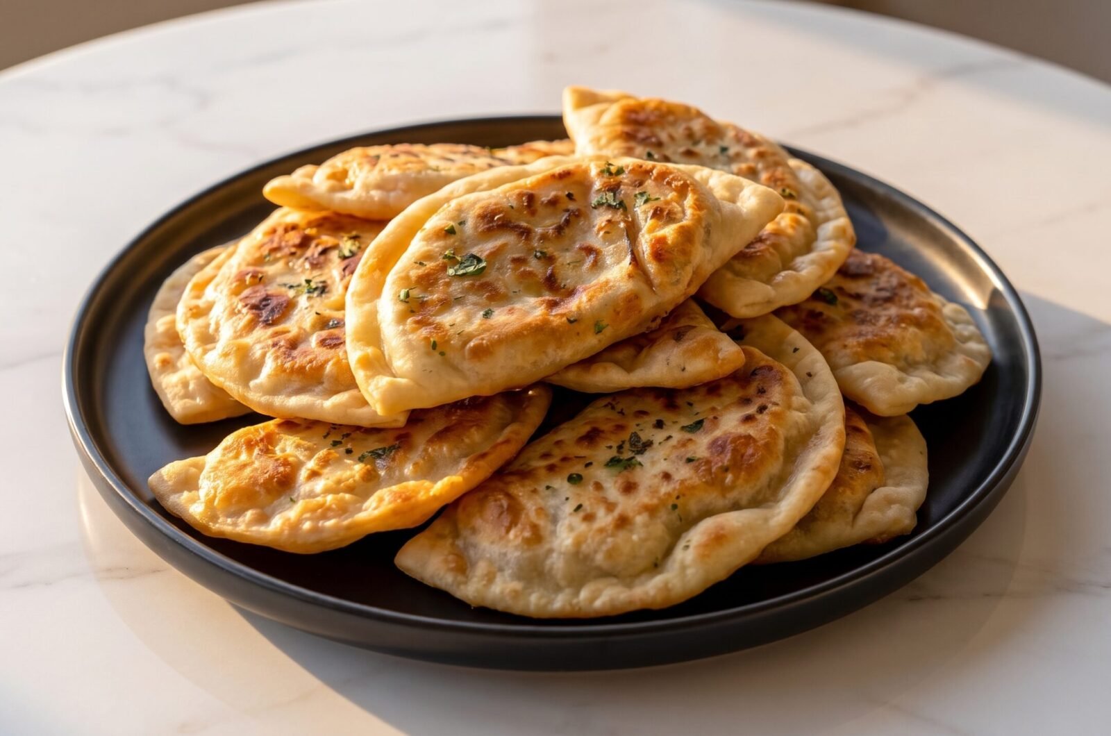 Panqueca de frango cremoso