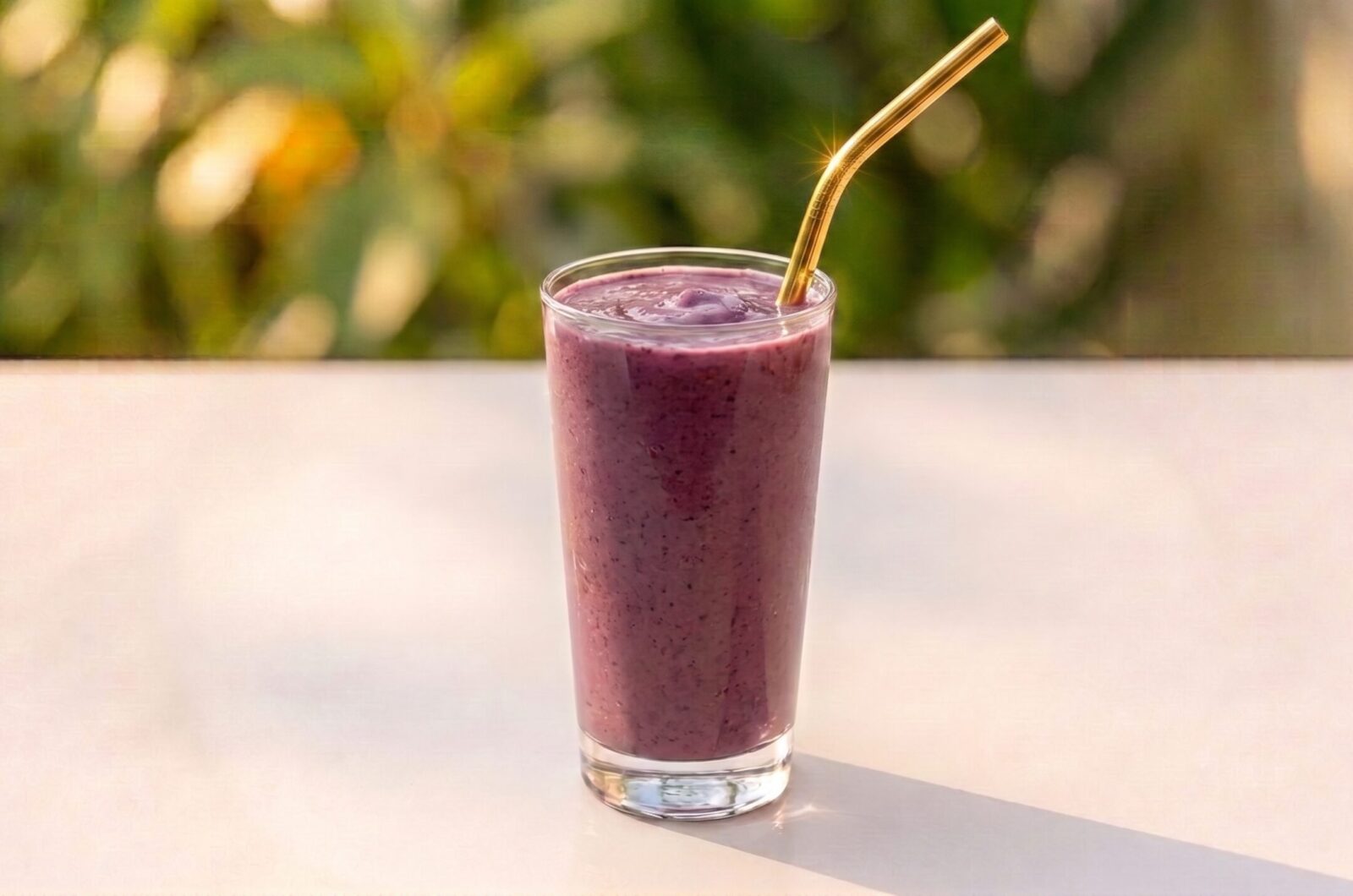Shake de açaí sem açúcar: 3 ingredientes