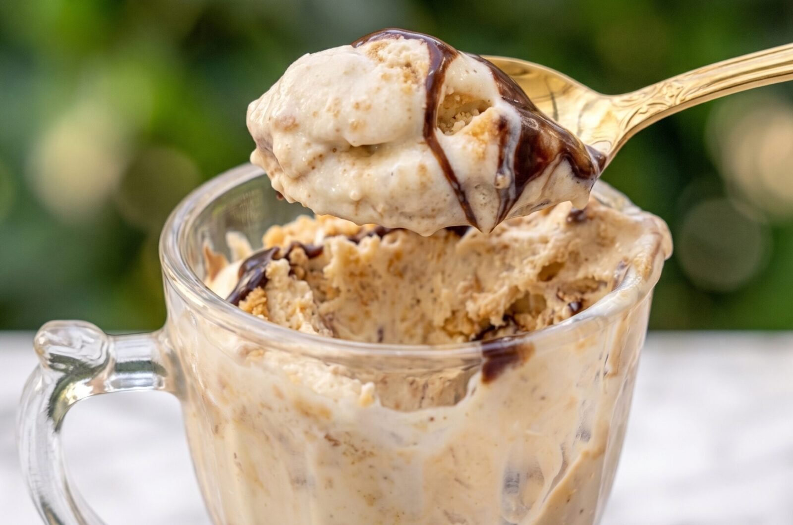 Sorvete de paçoca 3 ingredientes e sem lactose
