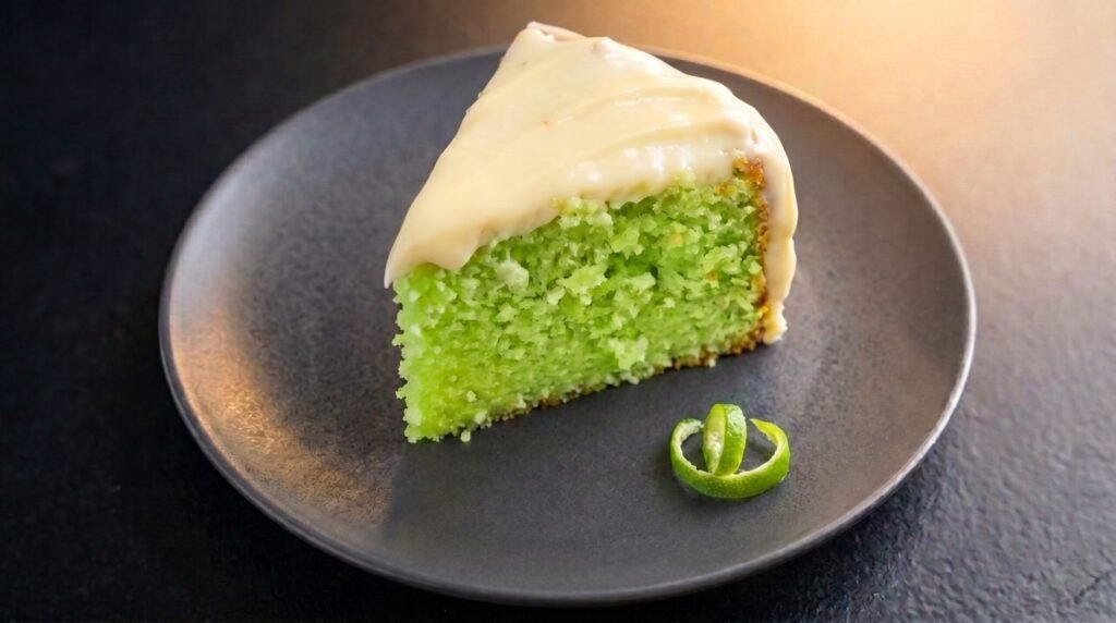 bolo de limão com gelatina