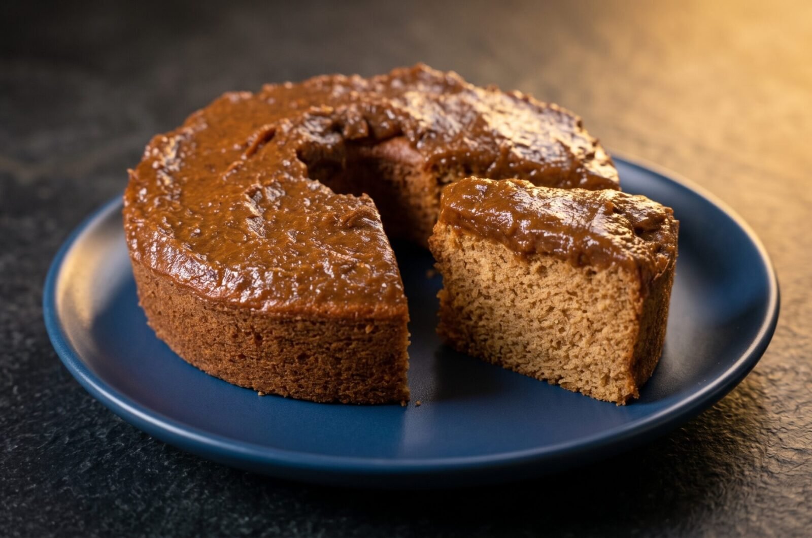 Bolo de ameixa com aveia e sem glúten