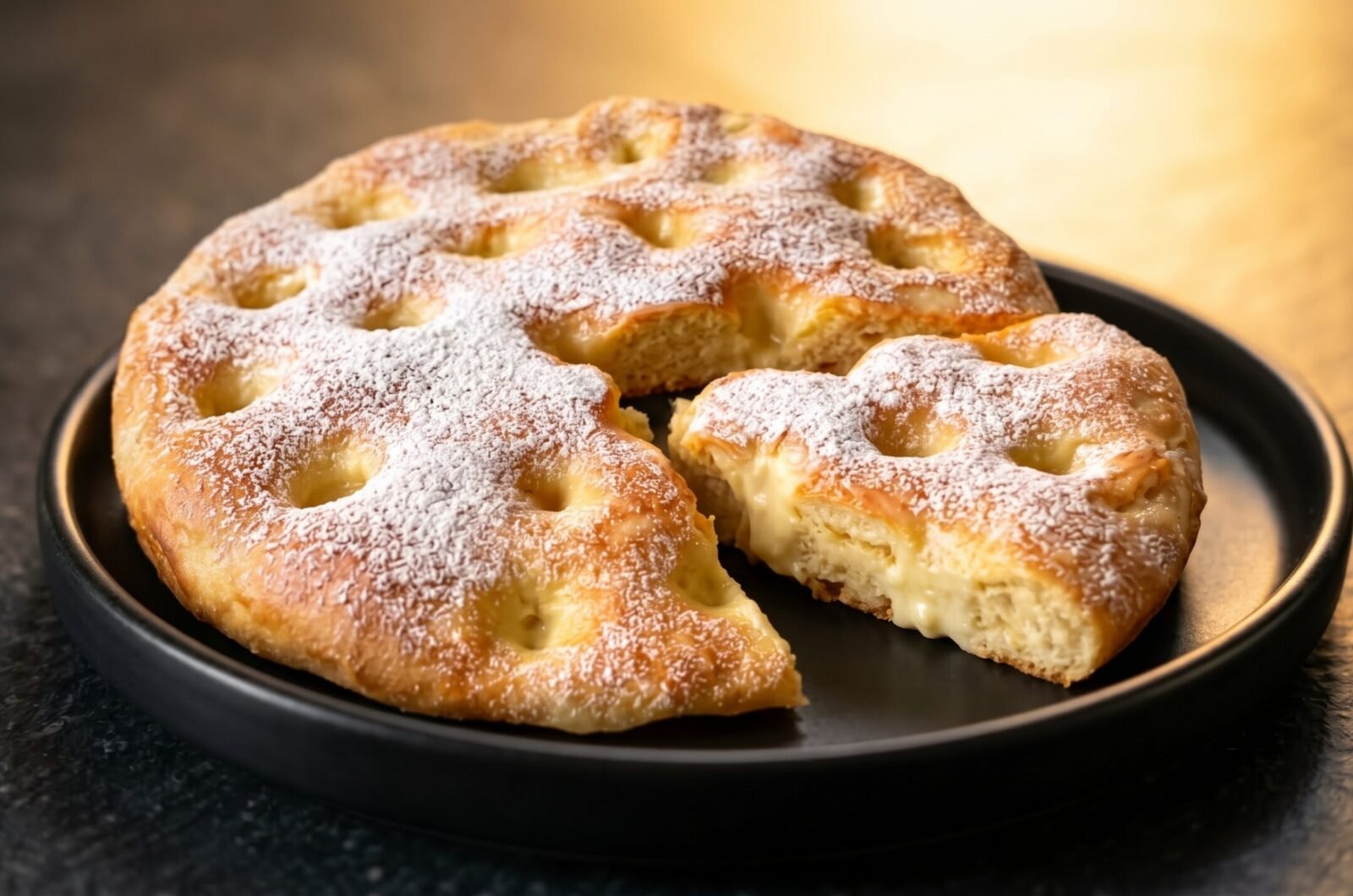 Torta de nata sem lactose