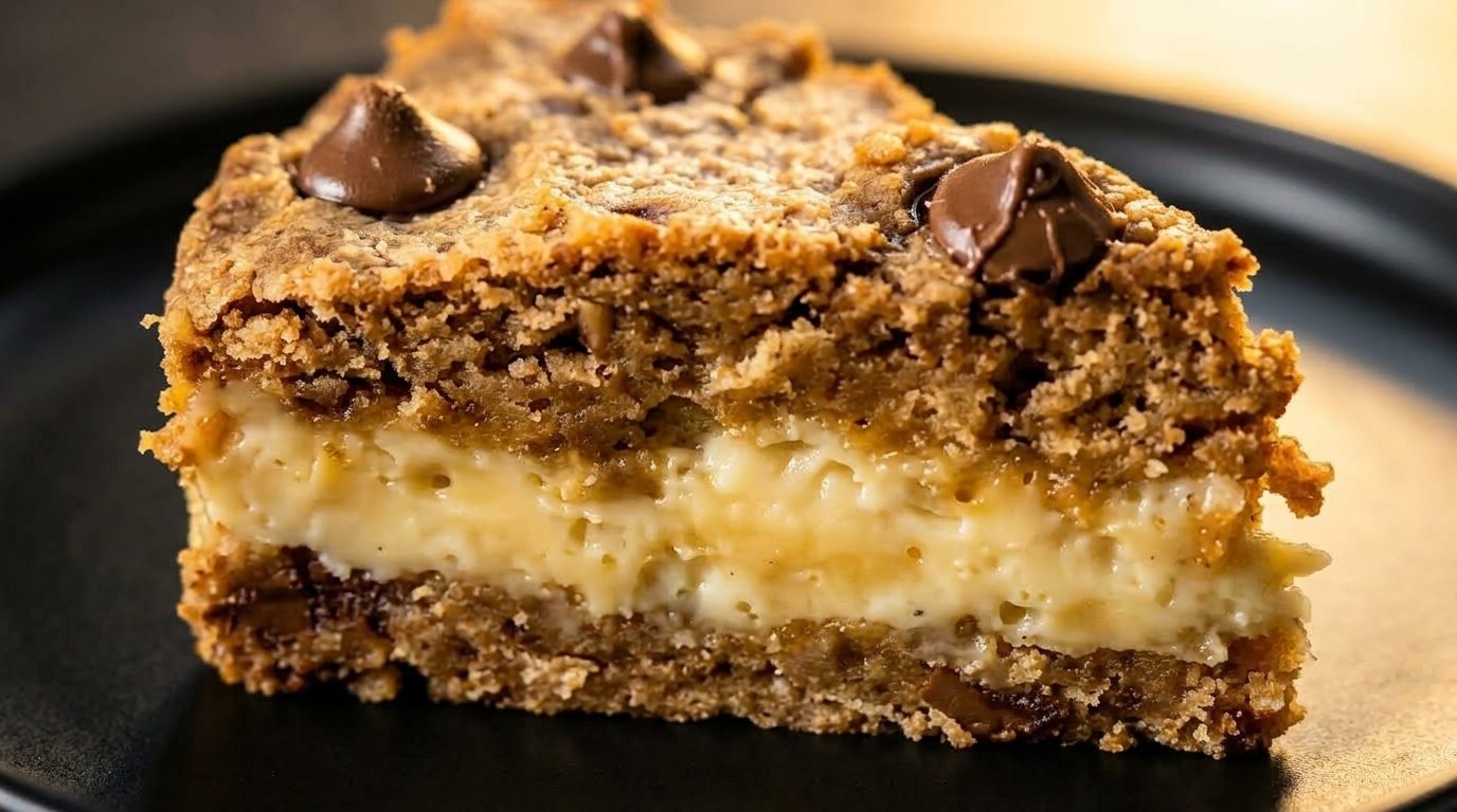 Torta de cookie sem açúcar