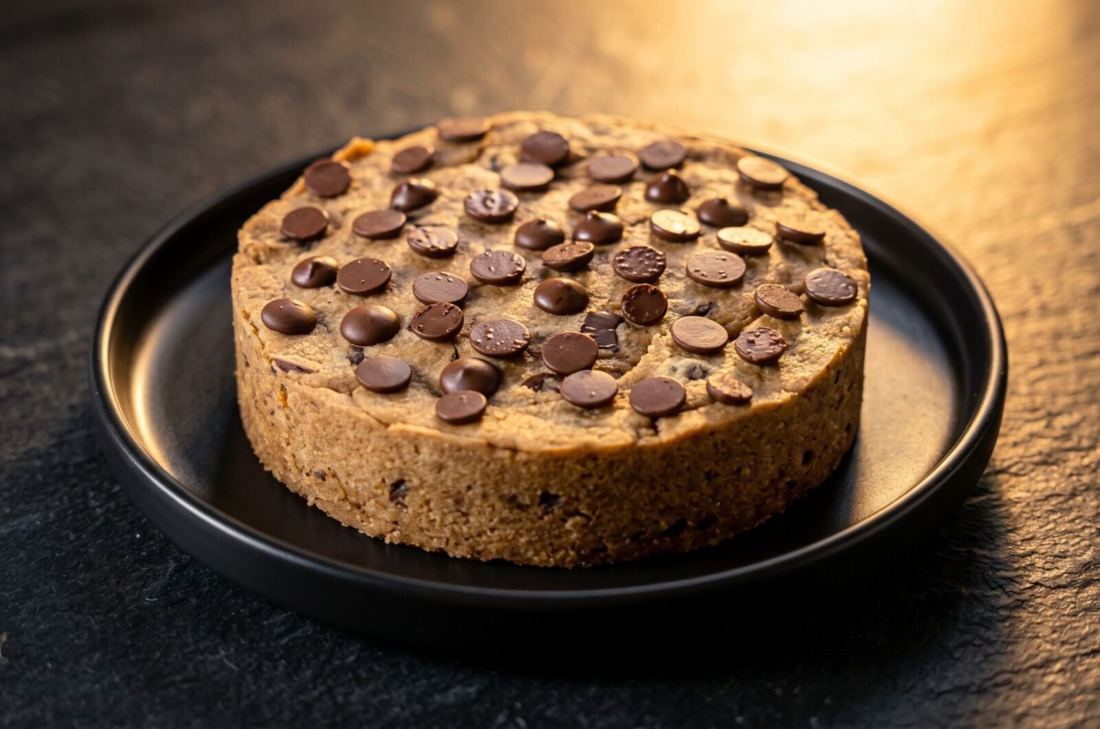 Torta de cookie vegana