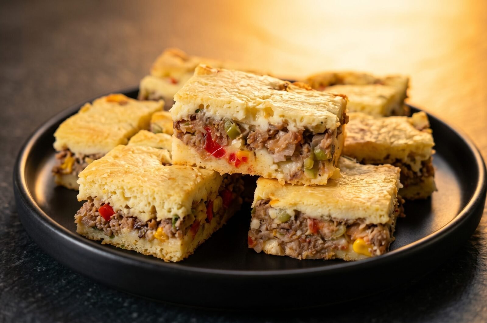 Torta de sardinha sem glúten