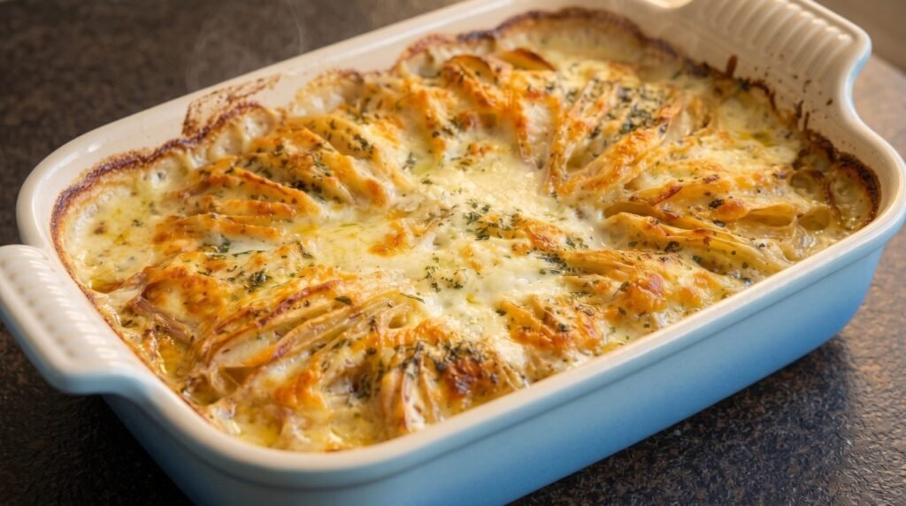 Batata gratinada