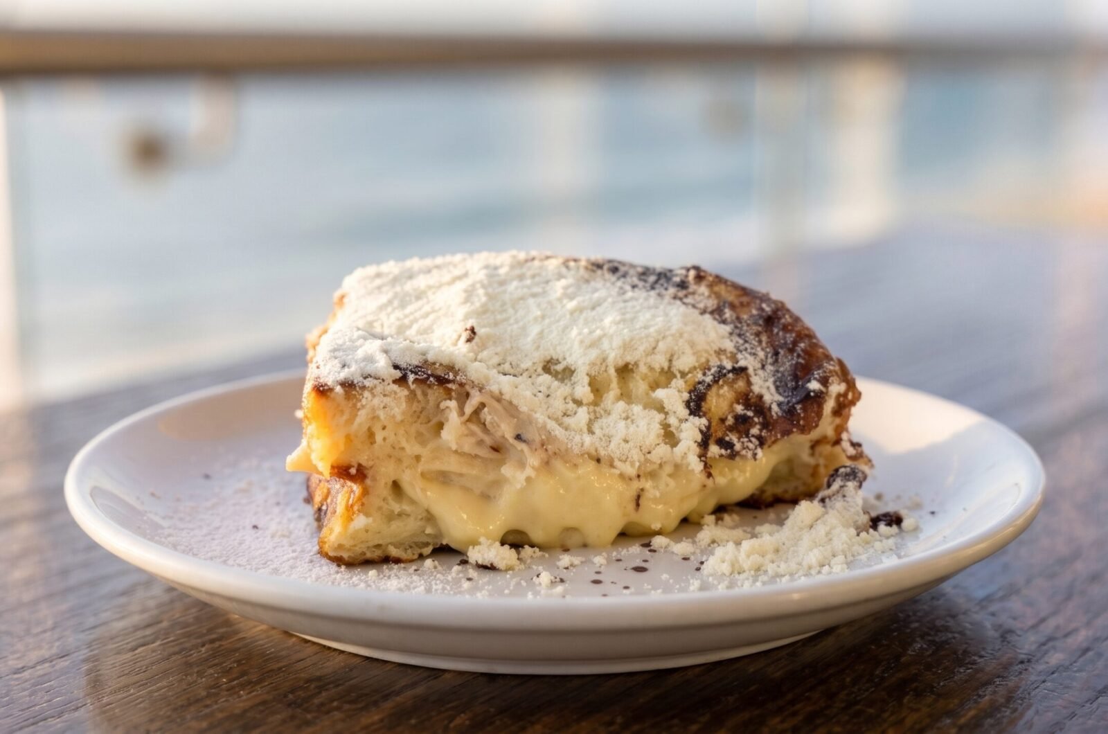 French toast proteica de banana (rabanada)