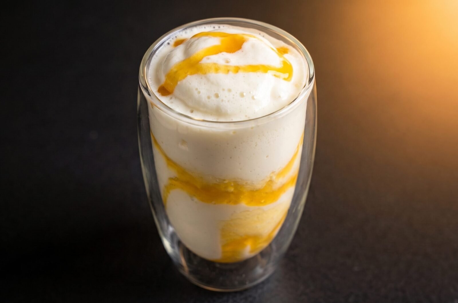 Milkshake sem lactose e cremoso