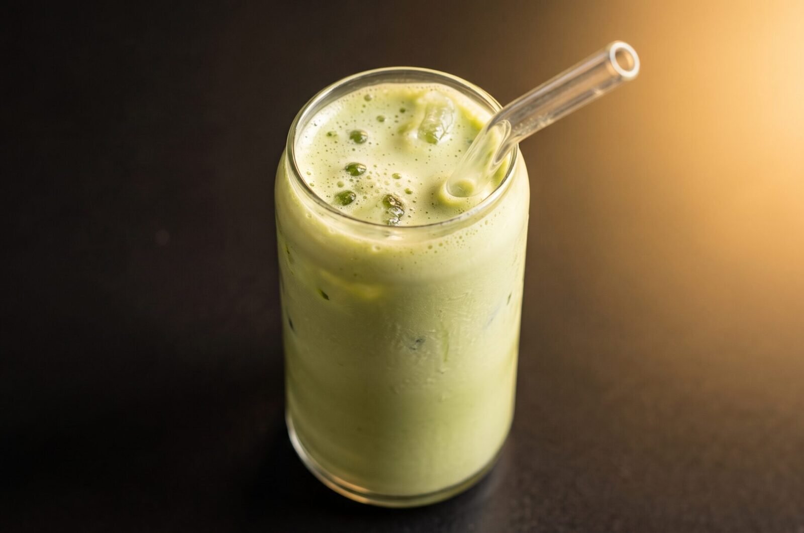 Matcha proteico e com colágeno