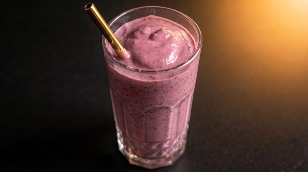 Milkshake de açaí
