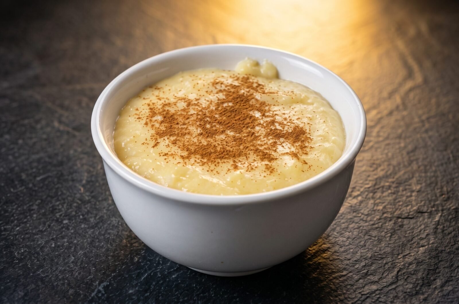 Mingau de flocão de milho cremoso