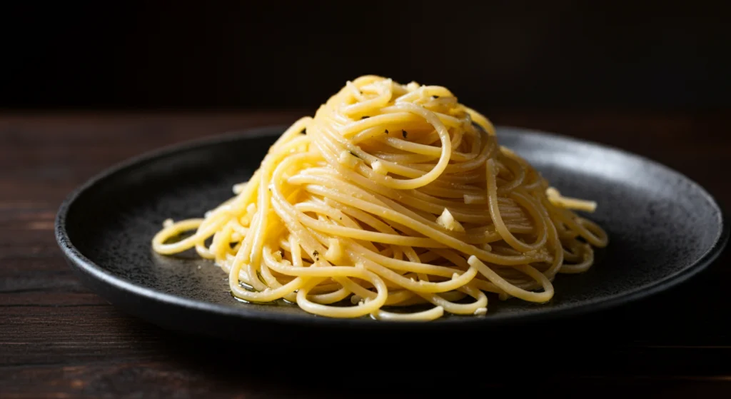 Macarrão alho e azeite