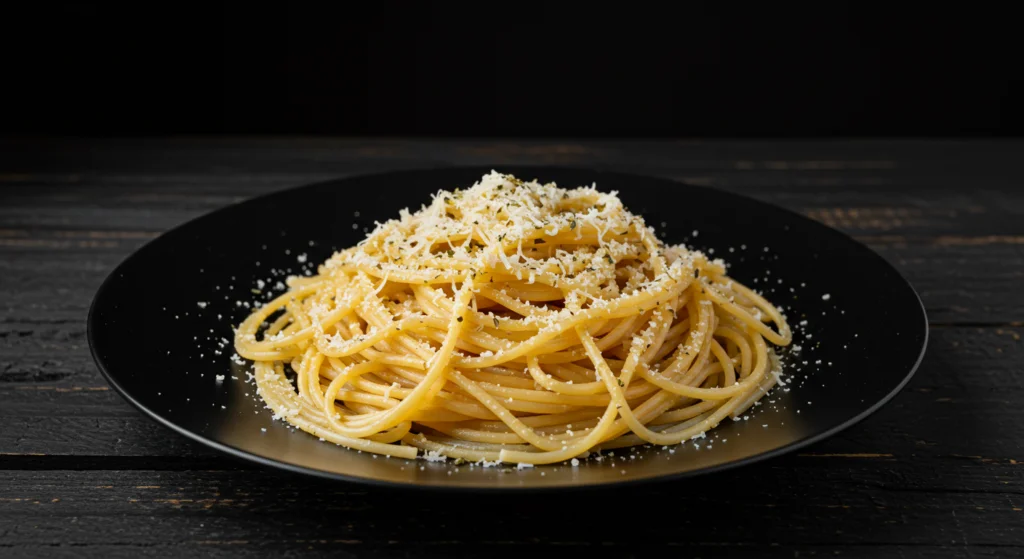 Macarrão com Queijo Parmesão