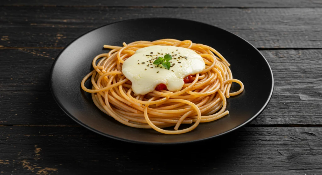 Macarrão com Quejo Musarella