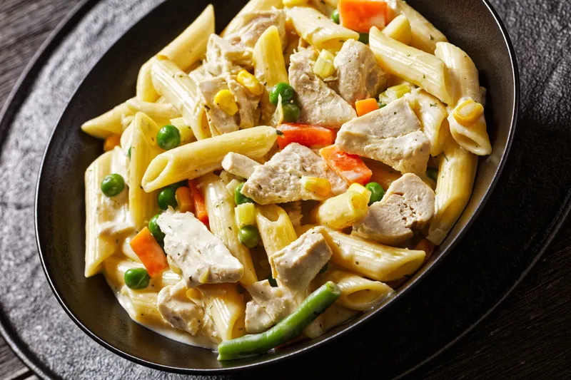 Macarrão com Frango