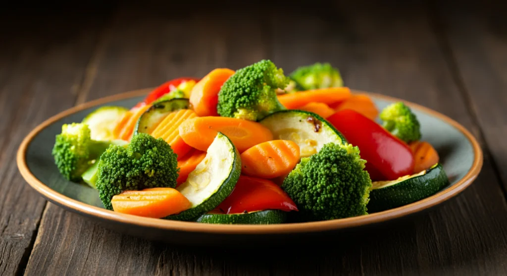 Salada para acompanhar o Macarrão Sem Óleo