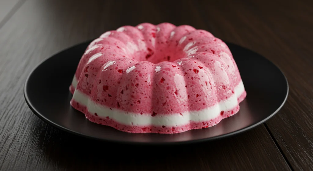 Mousse de iogurte com frutas vermelhas
