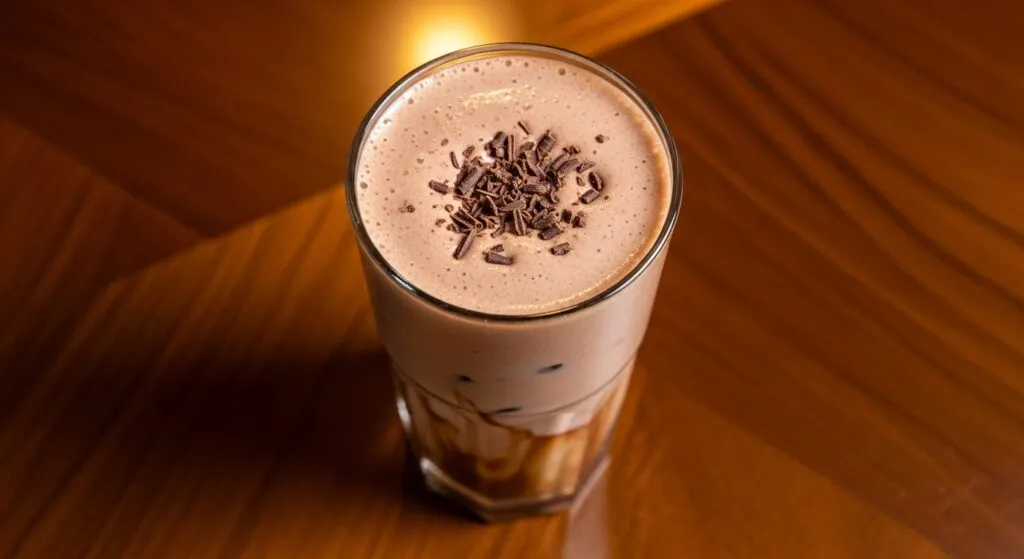shake de whey com café