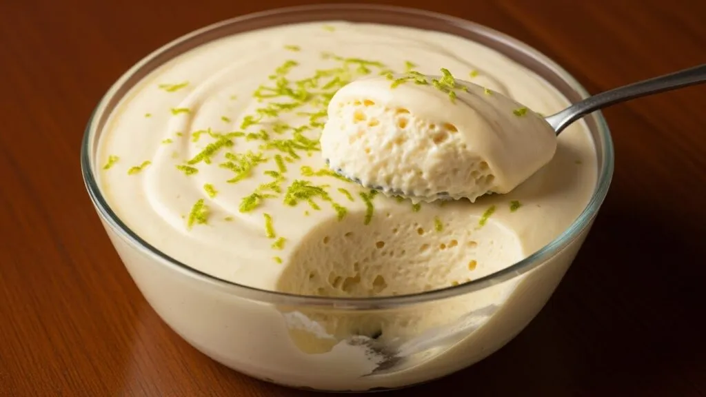 Mousse de limão fit