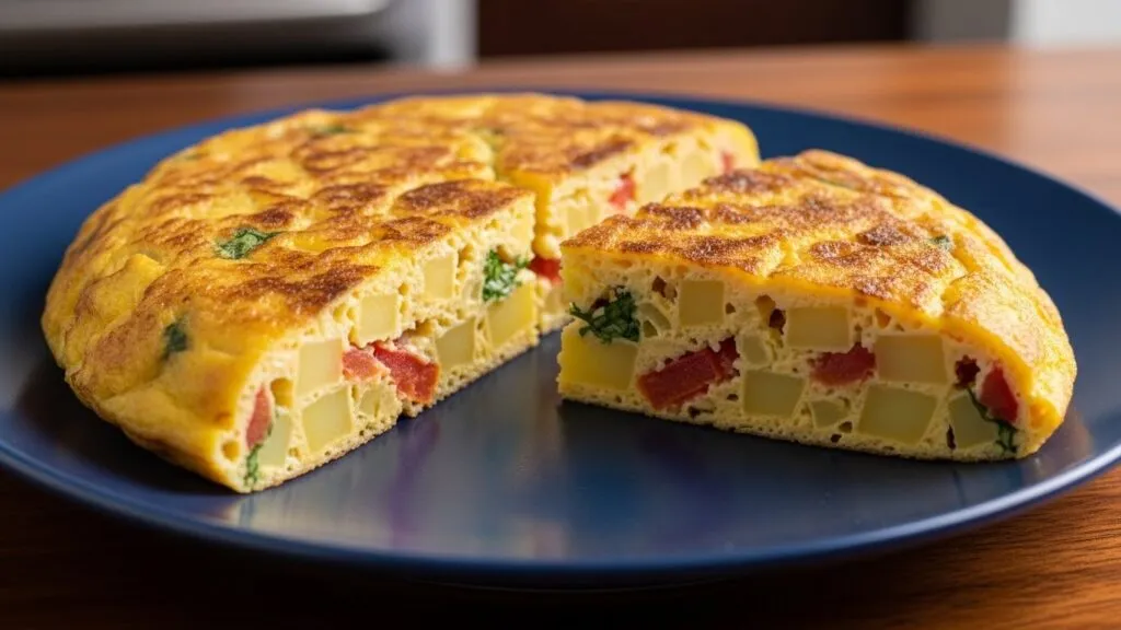 Omelete com batata
