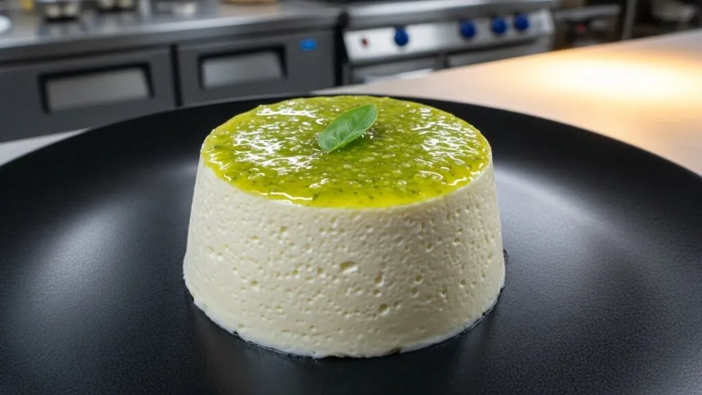 Mousse de queijo ao pesto: sabor irresistível