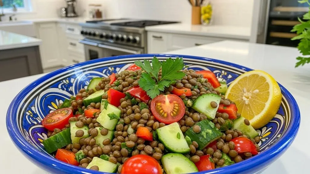 Salada de lentilha