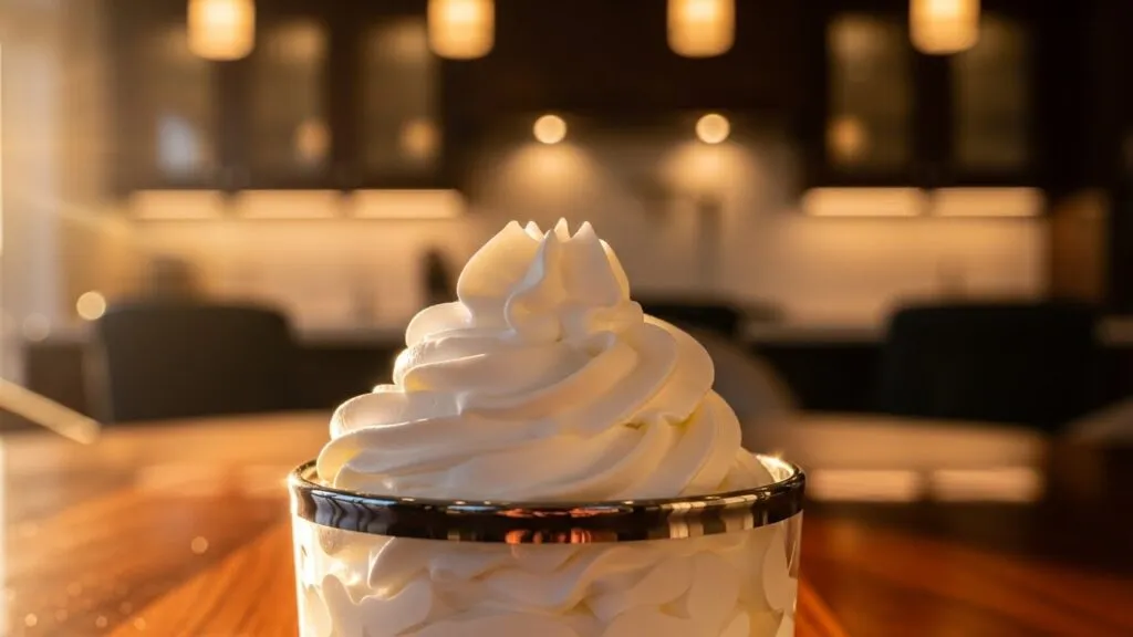 Chantilly sem açúcar