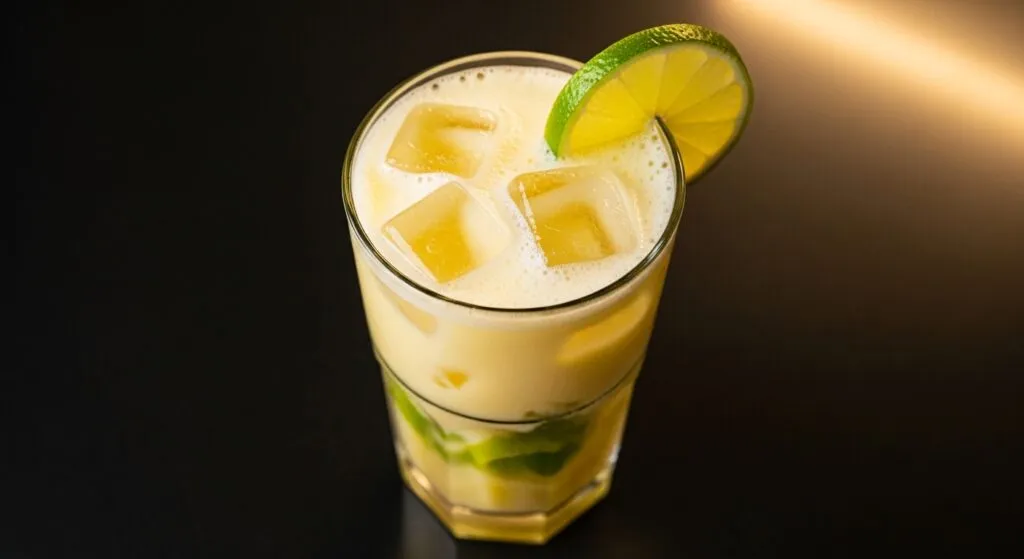 Yakult com caipirinha sem álcool