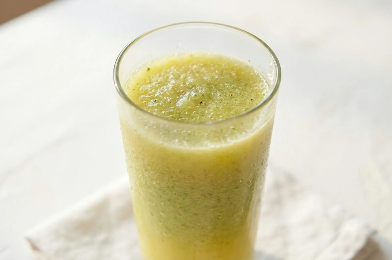 Suco de Alface com Maracujá