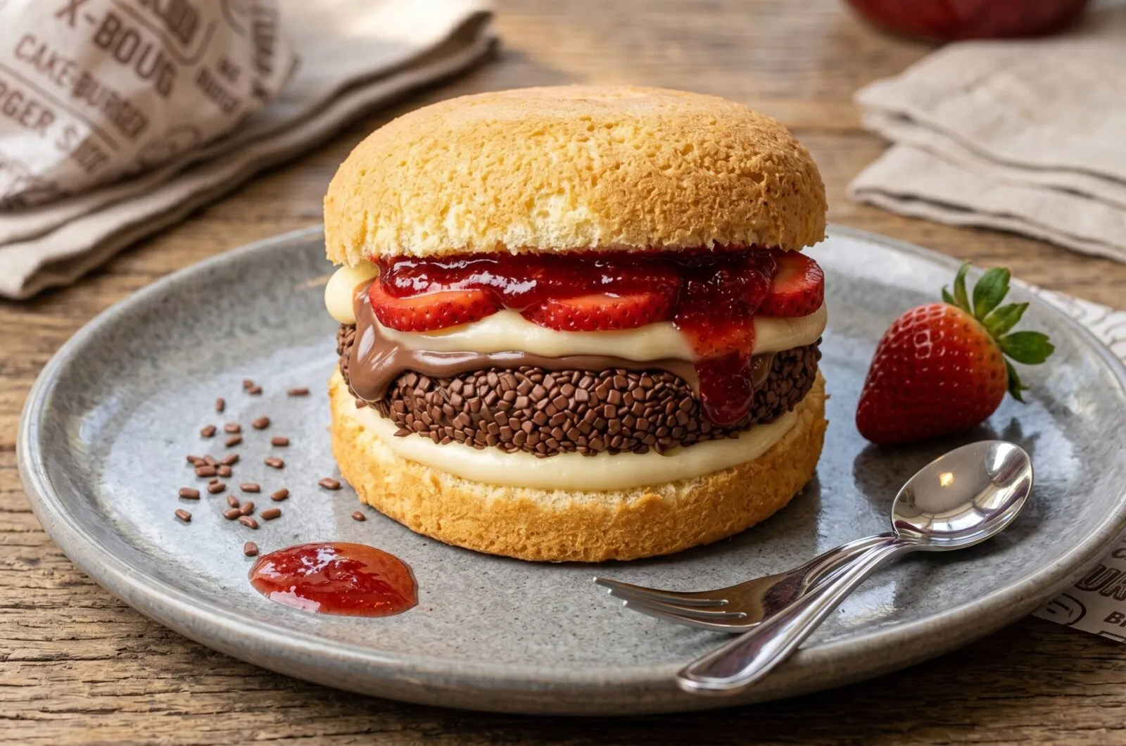 Bolo de hambúrguer