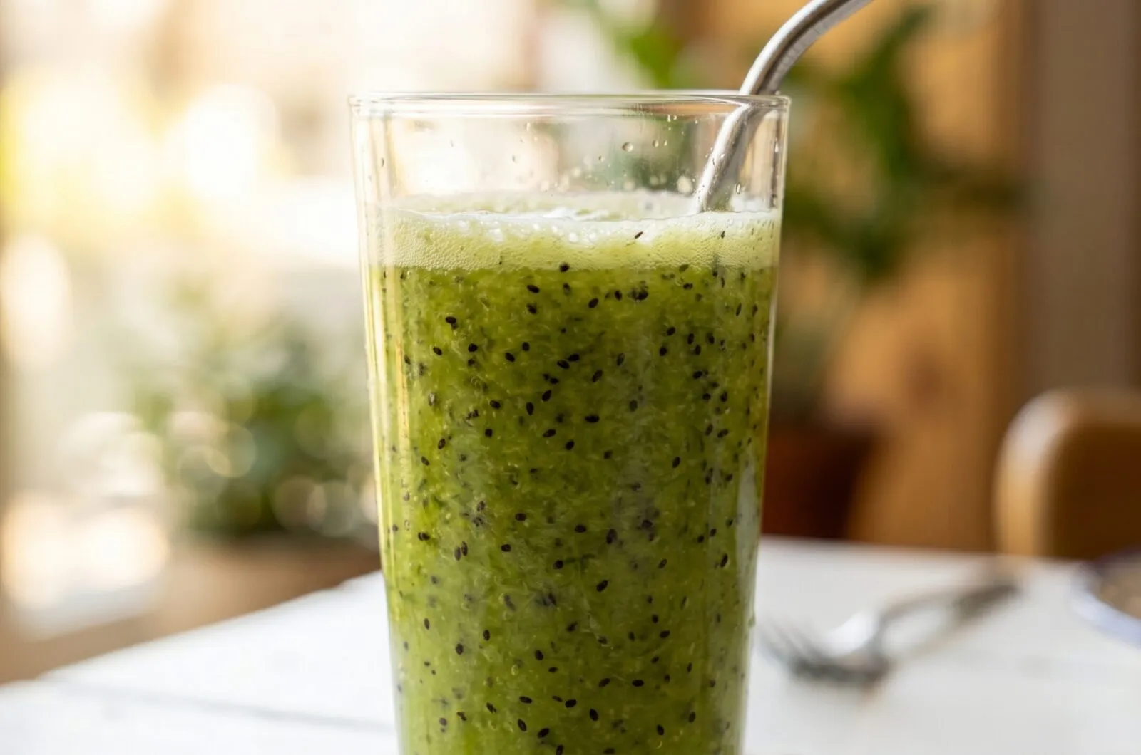 Suco de Kiwi sem açúcar