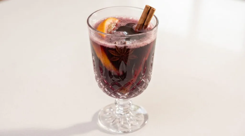 Quentão de vinho sem álcool