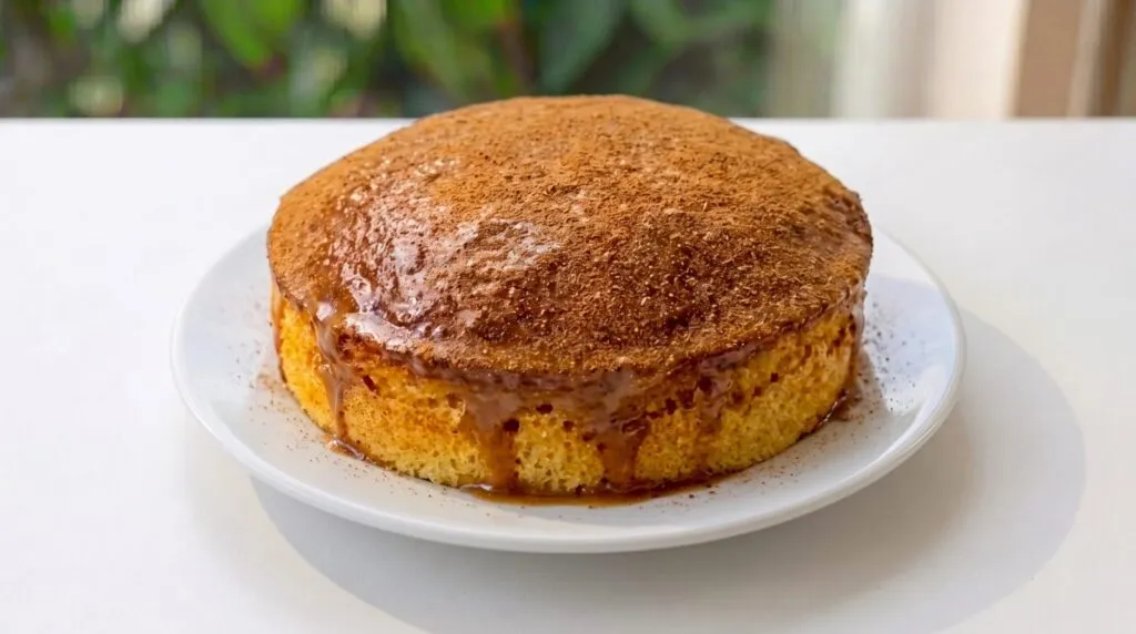 Bolo de churros sem lactose e fit