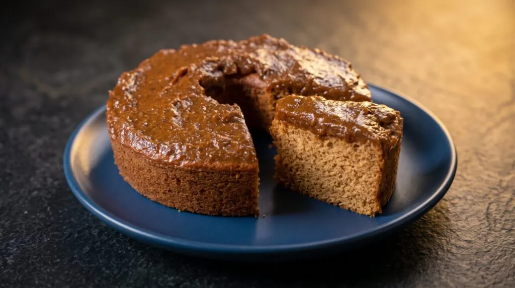 Bolo de ameixa com aveia