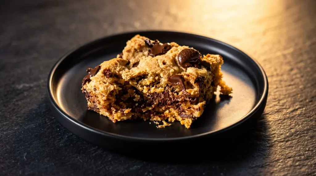 Receita de torta de cookie fit com chocolate