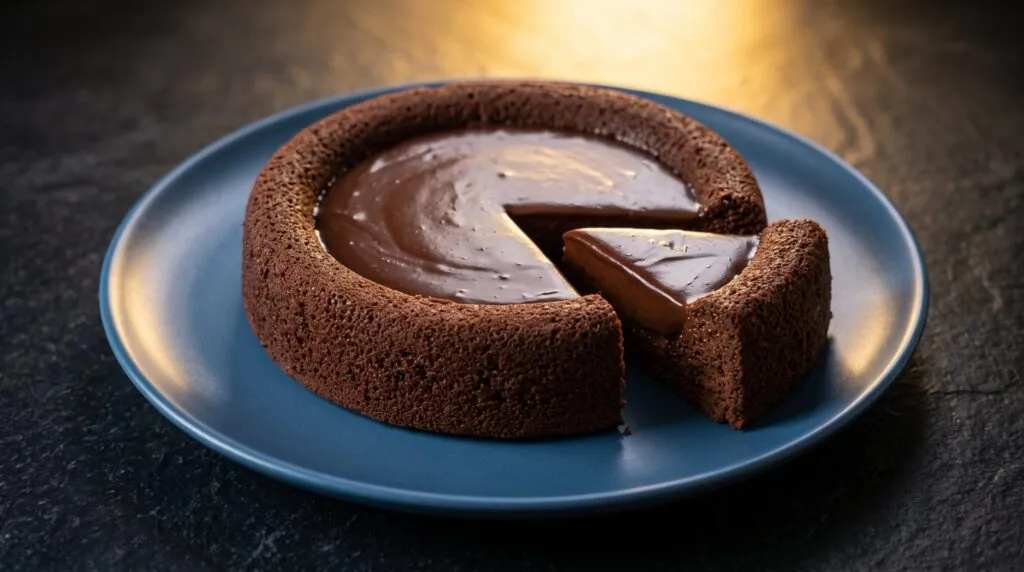 Bolo de chocolate com flocão de milho