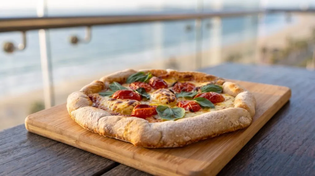 Como fazer pizza sem farinha de trigo e fermento