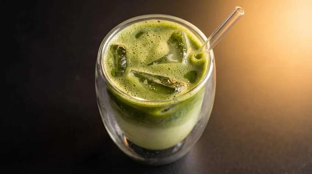 Matcha latte fácil