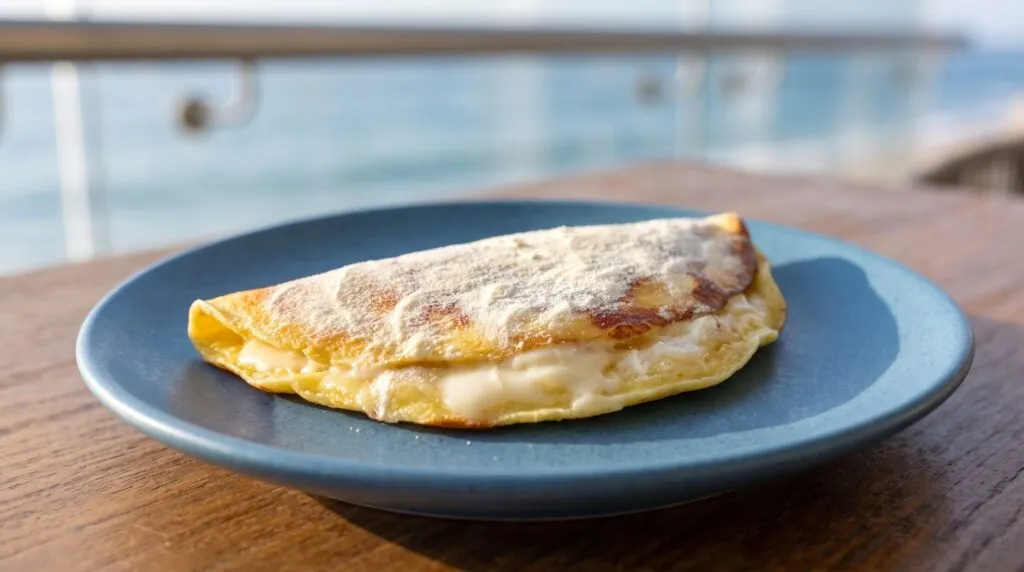 Panqueca de leite em pó